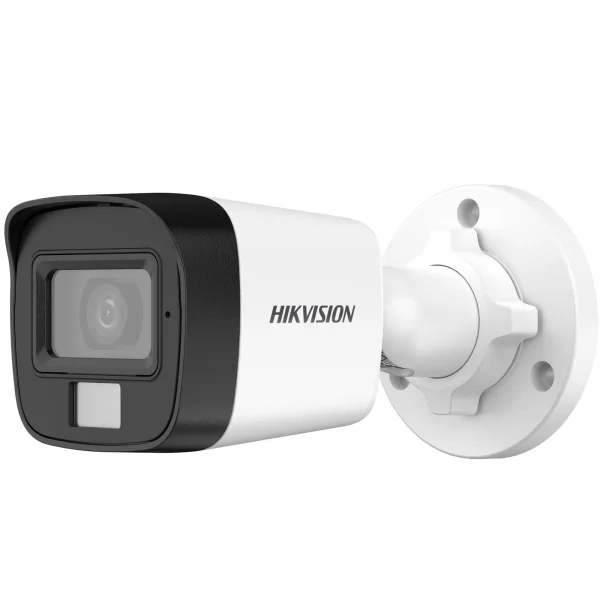 HikVision 2MP Smart Hybrid Light Audio Fixed Mini Bullet Camera