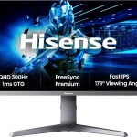 Hisense 27G6QUK LCD monitor 2K 300Hz Fast IPS 1ms
