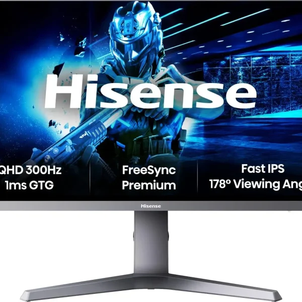 Hisense 27G6QUK LCD monitor 2K 300Hz Fast IPS 1ms