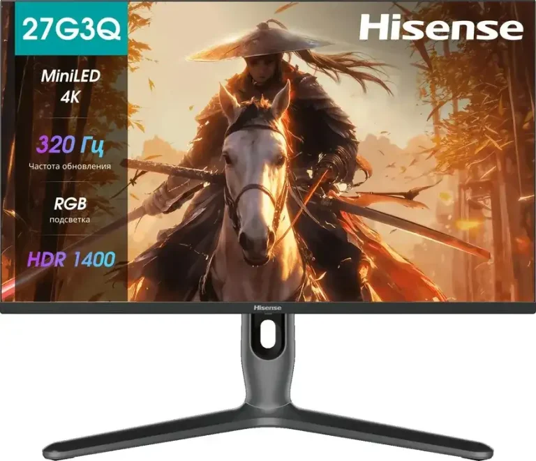 Hisense 27G7Q PRO IPS 320Hz RGB 4K MiniLED 1ms