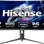 Hisense Gaming Monitor 240Hz 1ms Curved 34G6QUK