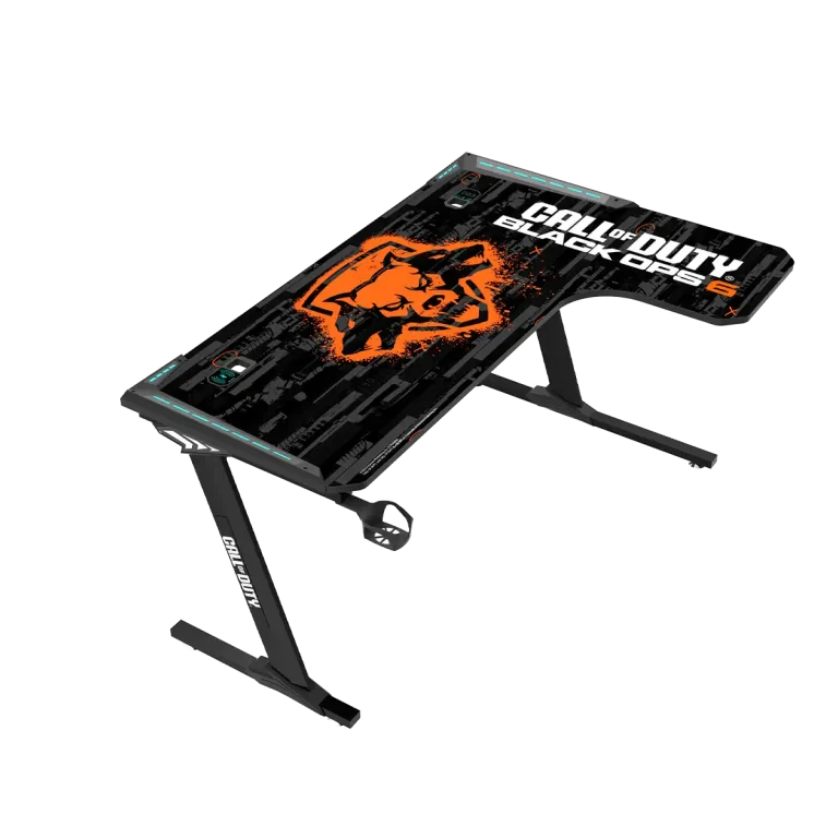 RAPTOR GAMEON CALL OF DUTY RGB DESK WITH TABLE MOUSE PAD