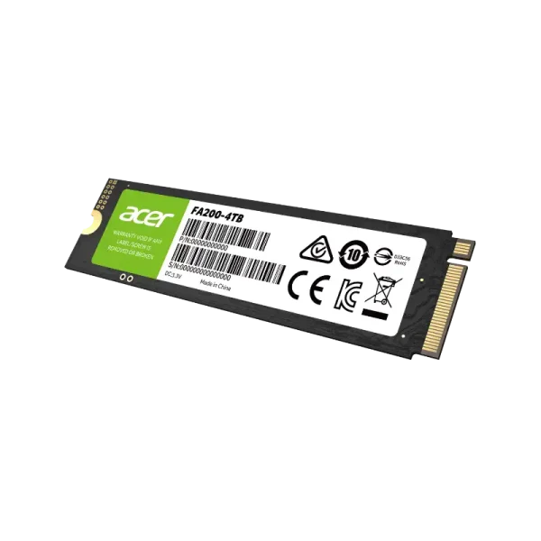 Acer FA200 PCle 4.0 Gen 4 NVMe SSD 4TB