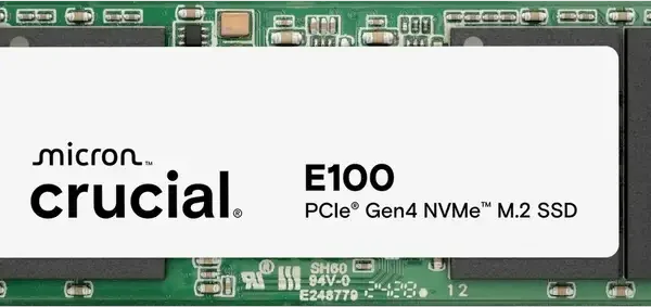 Crucial E100 1TB PCIe Gen4 NVMe M.2 SSD 1TB