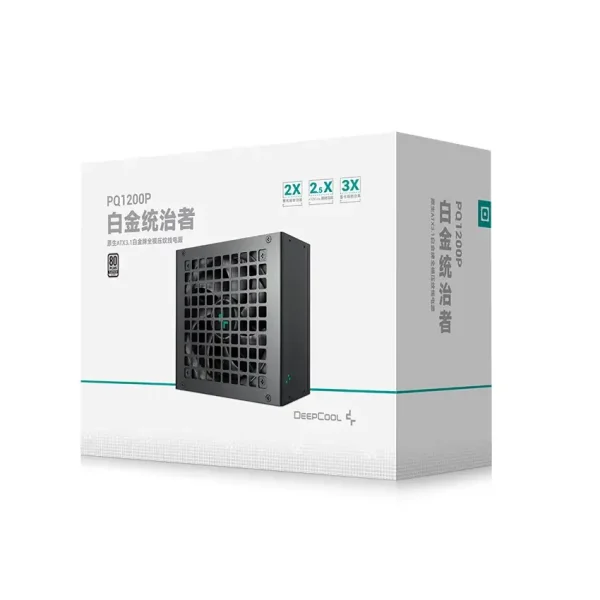 DeepCool PQ1200P Power Supply 80PLUS PLATINUM FM PCIE 5.1 ATX 3.1
