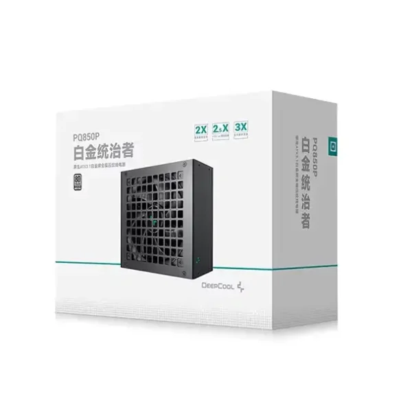 Deepcool PQ850P 80 Plus Platinum PCIE 5.1 ATX 3.1 850W FM