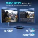 ⁦بطاقة فيديو FIFINE AmpliGame V3 Video Capture Card⁩ - الصورة ⁦3⁩