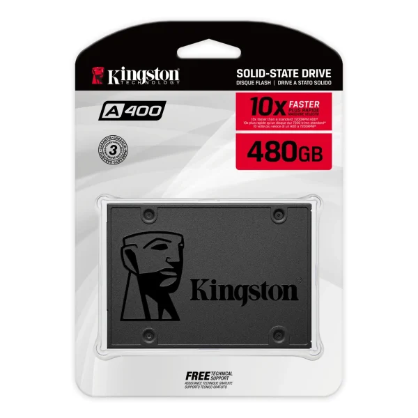 Kingston A400 SATA SSD 480GB 500MB/s