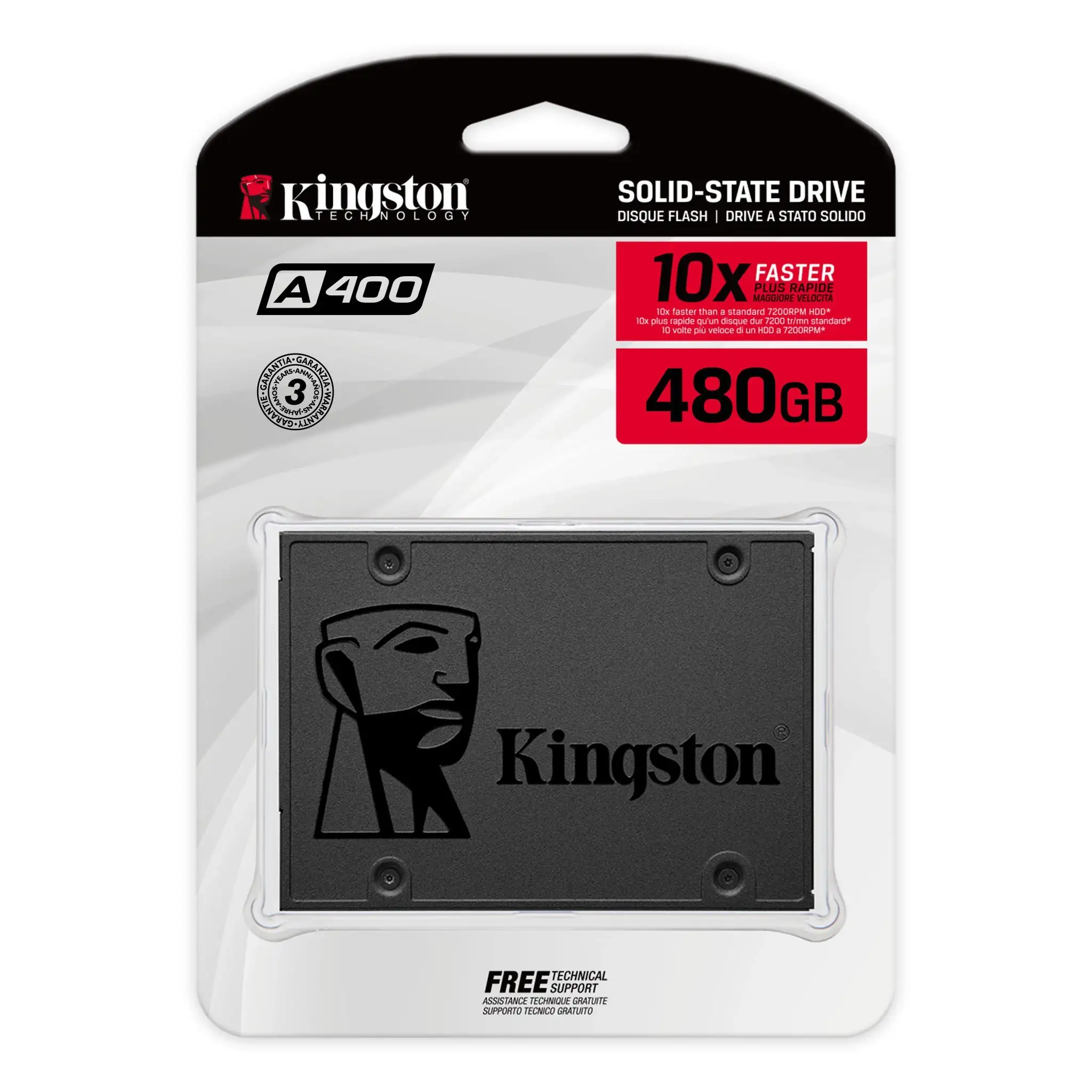 Kingston A400 SATA SSD 480GB 500MB Kingston A400 SATA SSD 480GB 500MB/s