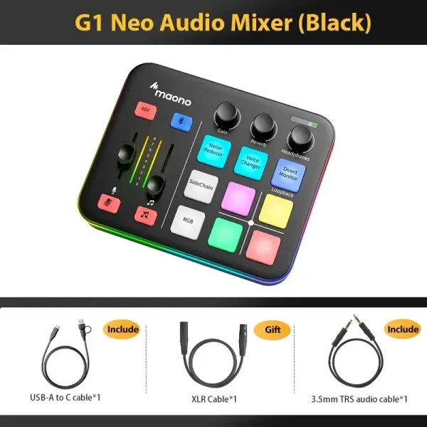 MAONO Maonocaster G1 NEO Audio Mixer & Interface