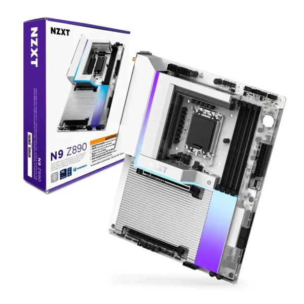 NZXT N9 Z890 Intel ATX Gaming Wi-Fi 7 Motherboard RGB