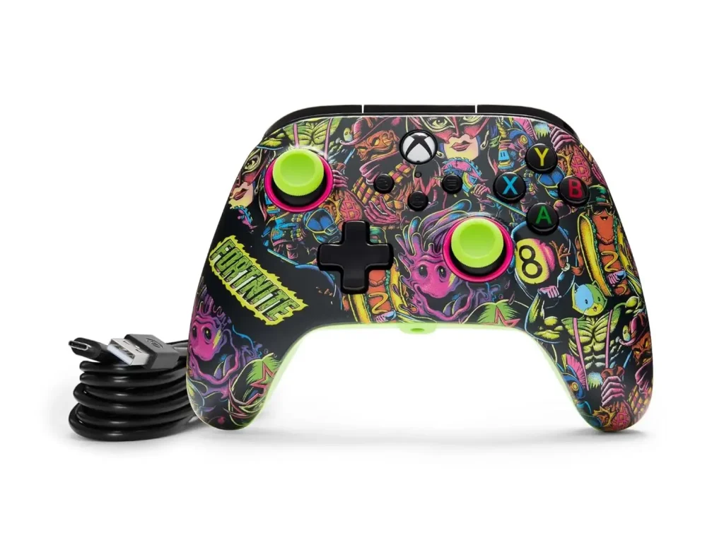 PowerA Advantage Wired Controller for Xbox & PC Fortnite Glow