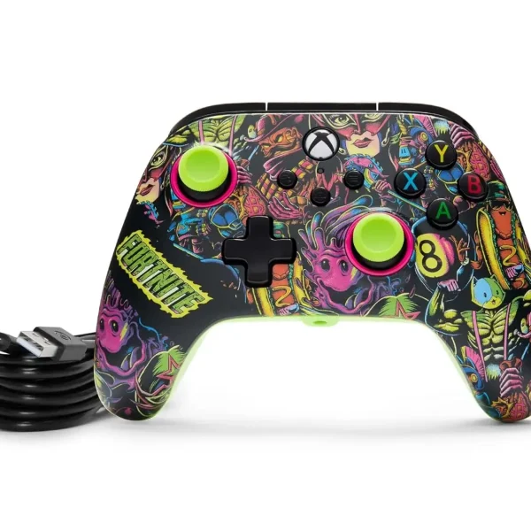 PowerA Advantage Wired Controller for Xbox & PC Fortnite Glow