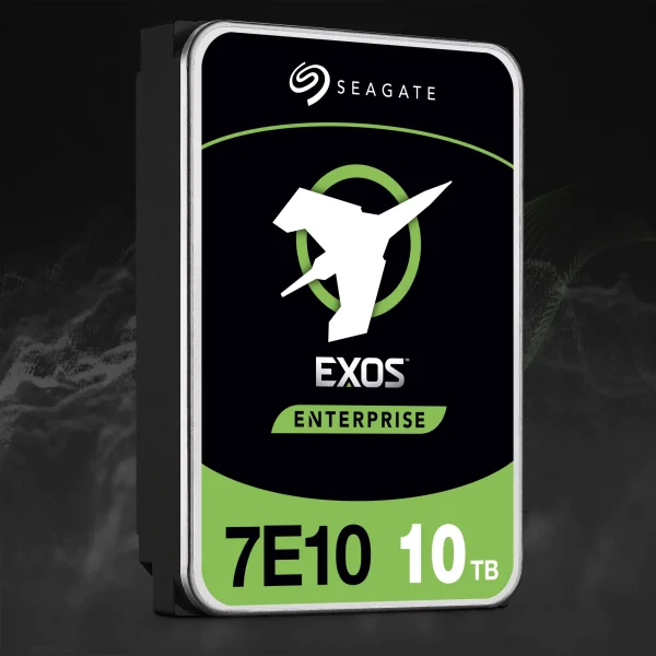Seagate Exos 7E10 10TB HDD 12GB/s 7,200 RPM