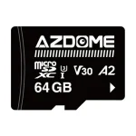 ⁦رام كاميرا ازدوم AZDome U3 V30 A2 Micro SDXC card كل السعات⁩ - الصورة ⁦2⁩