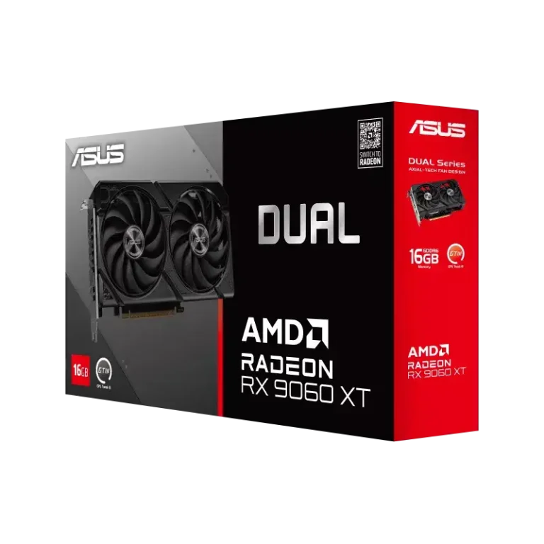 ASUS Dual Radeon RX 9060 XT 16GB GDDR6
