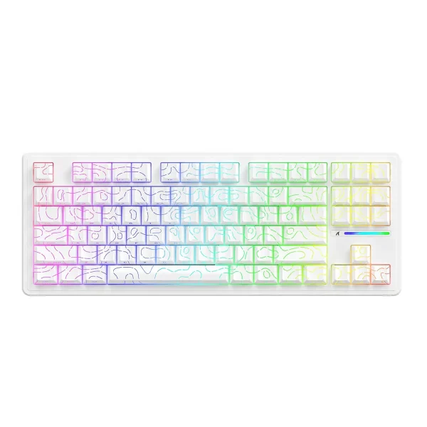 ATTACK SHARK M87PRO Wireless Mechanical Keyboard with Side Printed PBT Keycaps