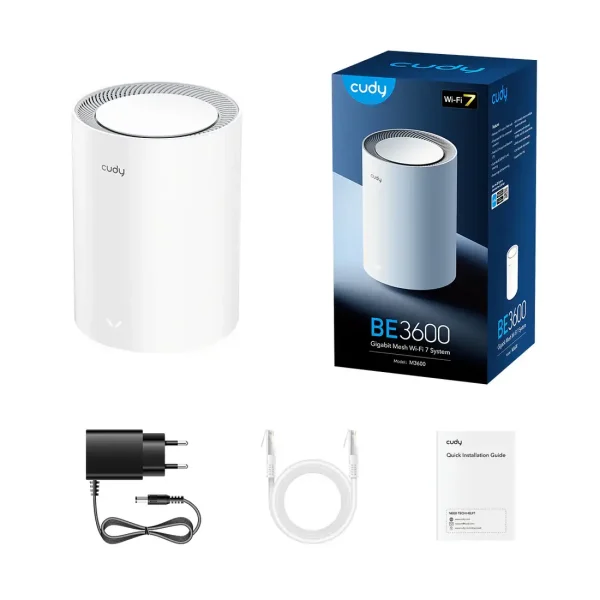 CUDY BE3600 Gigabit Mesh Wi-Fi 7 System M3600