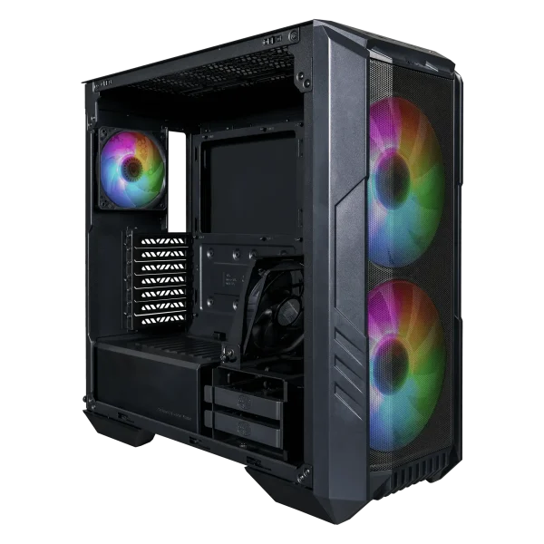 Cooler Master HAF 500 ATX Mid-Tower Case With 3 Fans