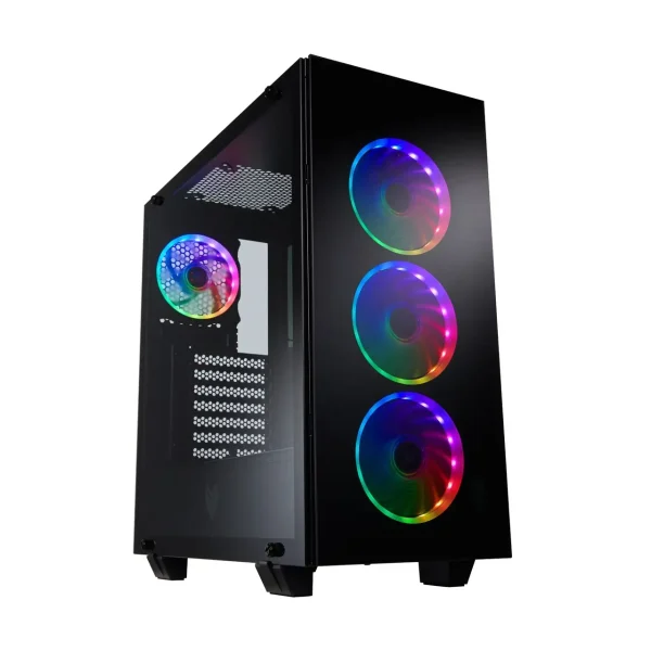 FSP CMT510 PLUS ATX Mid Tower Case Tempered Glass