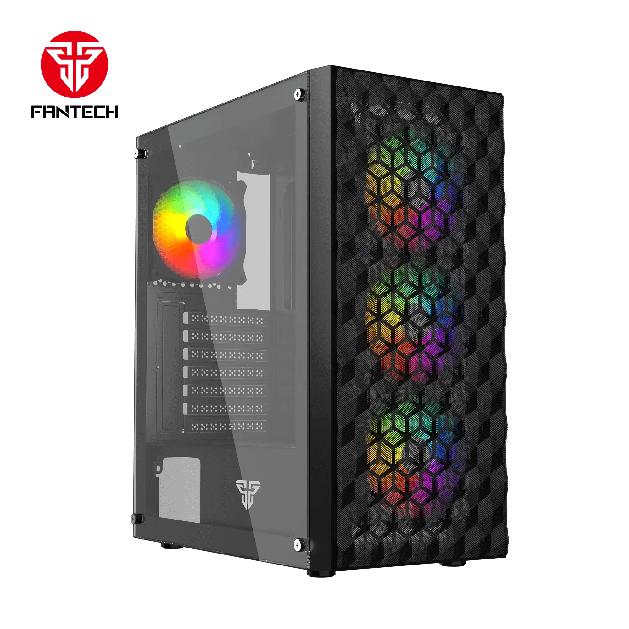 Fantech AERO 2 CG83 Middle Tower Gaming Case (1) Fantech AERO 2 CG83 Middle Tower Gaming Case