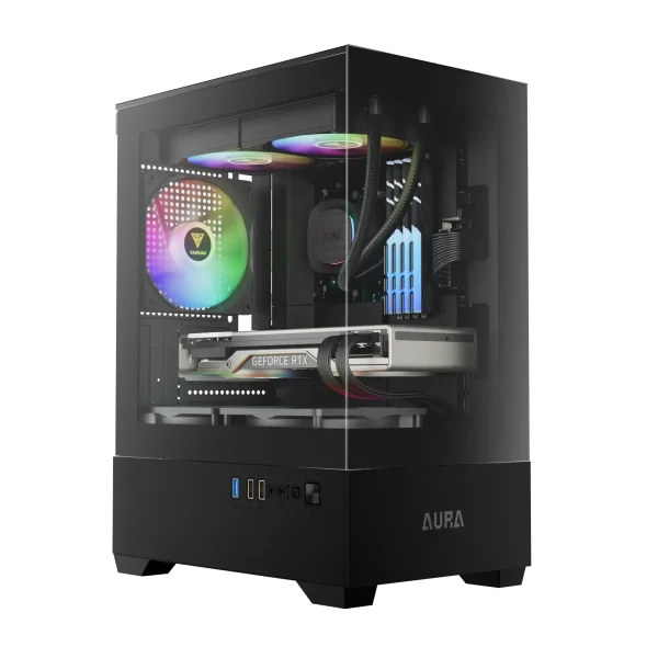 GAMDIAS AURA GC9M ARGB Micro-Tower Case