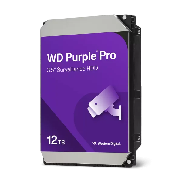 Western Digital WD Purple Pro Surveillance Hard Drive 10TB & 12TB