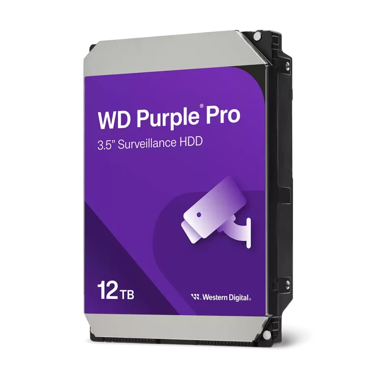 Western Digital WD Purple Pro Surveillance Hard Drive 10TB & 12TB