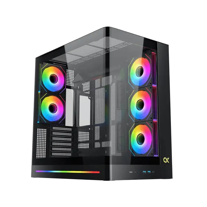 XIGMATEK PANO II AIR Curved Tempered Glass (1) XIGMATEK PANO II AIR Curved Tempered Glass