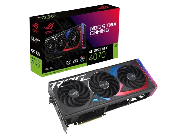 ASUS ROG Strix GeForce RTX 4070 12GB GDDR6X OC Edition