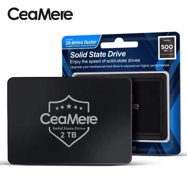 Ceamere SSD 120GB 240GB 480GB 960GB SATA 3 500MB/S