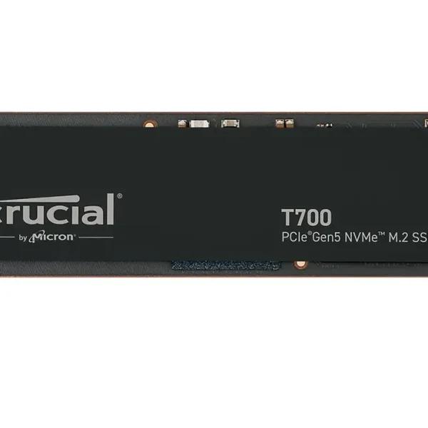 Crucial T700 4TB PCIe Gen5 NVMe M.2 SSD 12,400MBs