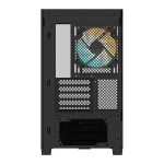 ⁦كيس حاسوب GIGABYTE C201 PANORAMIC Tempered Glass Mid Tower أبيض وأسود⁩ - الصورة ⁦5⁩