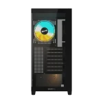 ⁦كيس GIGABYTE C500 PANORAMIC STEALTH Mid Tower أبيض وأسود⁩ - الصورة ⁦2⁩