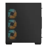 ⁦كيس GIGABYTE C500 PANORAMIC STEALTH Mid Tower أبيض وأسود⁩ - الصورة ⁦6⁩