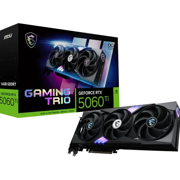 MSI GeForce RTX 5060 Ti 16G GAMING TRIO OC