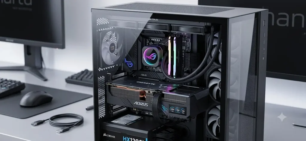 Ultra 7 265K RTX 5090 64GB DDR5 6400MHz 1200W 4TB Z890