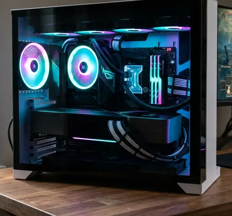 كيس كومبيوتر RGB من متجر كلش زين