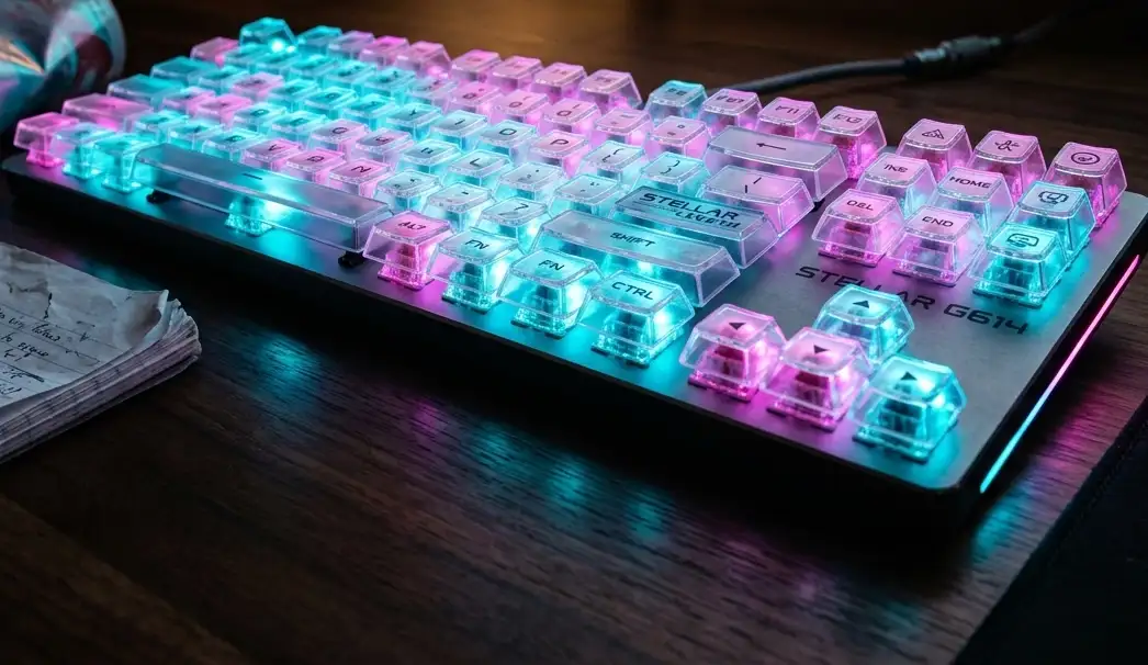 كيبورد ميكانيكي RGB من متجر كلش زين