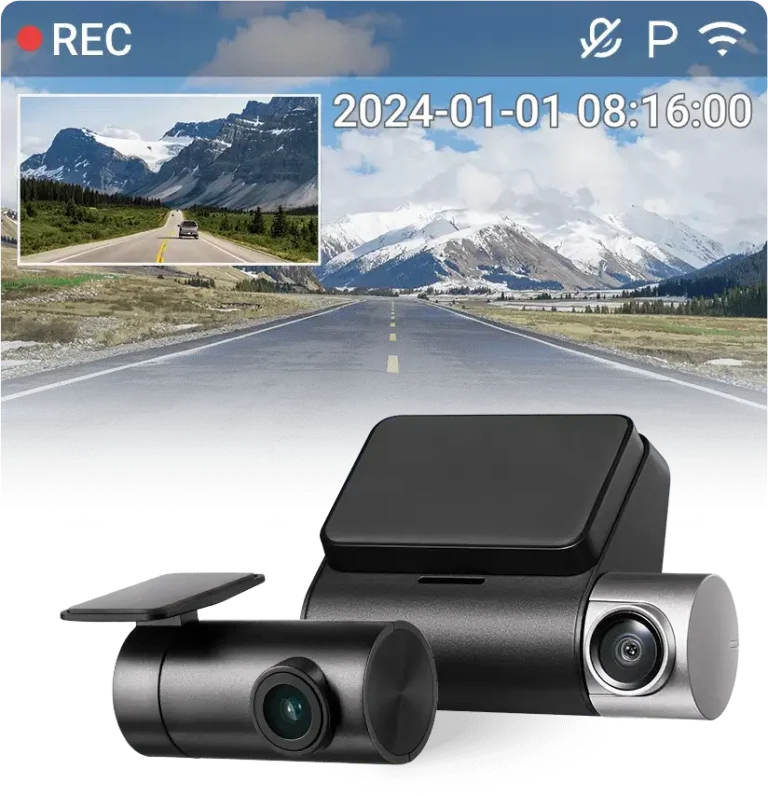70Mai Dash Cam A510 Dual-Channel Recording