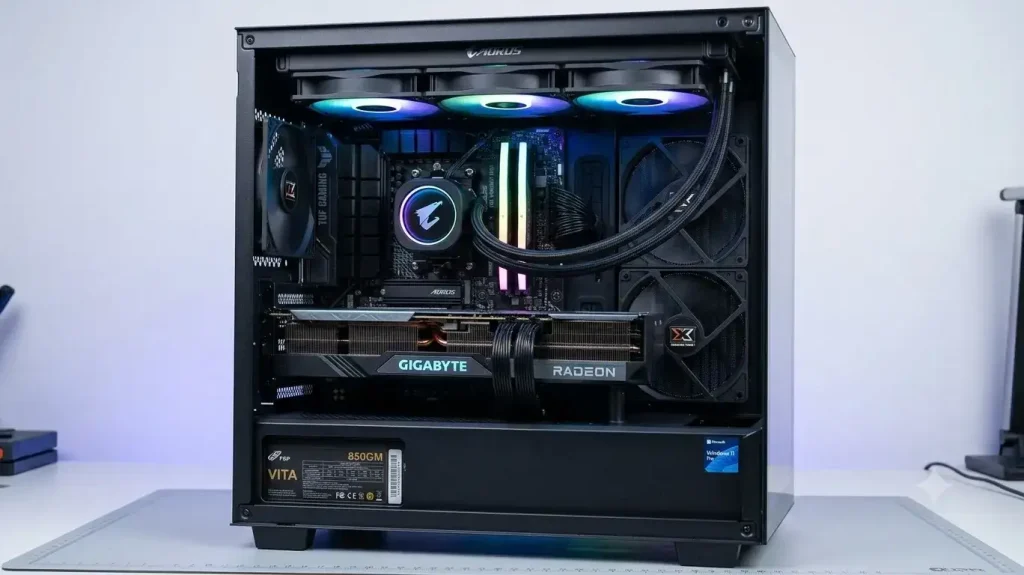 AMD 7800X3D B850M-PLUS 32GB 600Mb/s 1TB SSD 9070