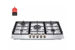 LG Built-in 900mm Gas Cooktop 5 Burners Stainless Steel