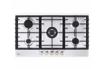 ⁦موقد غاز ال جي مدمج 5 رؤوس 90 سم LG Built-in 900mm Gas Cooktop 5 Burners Stainless Steel⁩ - الصورة ⁦3⁩