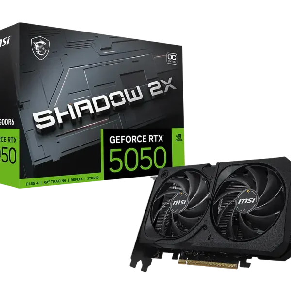 MSI GeForce RTX 5050 8G SHADOW 2X OC