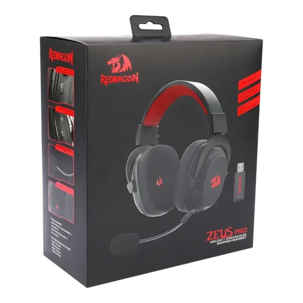 Redragon H510 ZEUS PRO 7.1 Surround Sound Wireless Gaming Headset