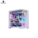 WJCOOLMAN Dreamer Plus Panorama ATX Tempered Glass Gaming Case