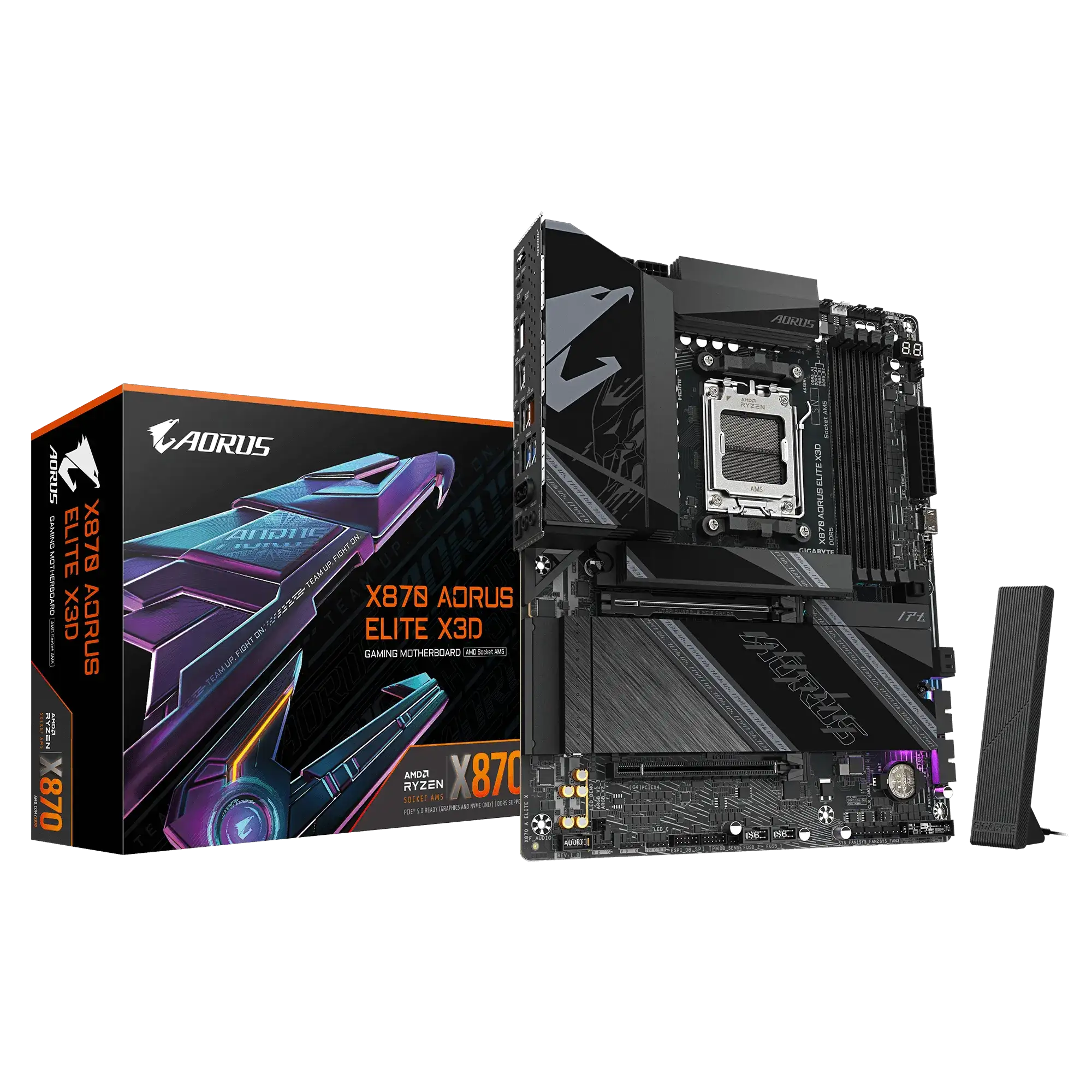 X870 AORUS ELITE X3D_01 Gigabyte X870 AORUS ELITE X3D