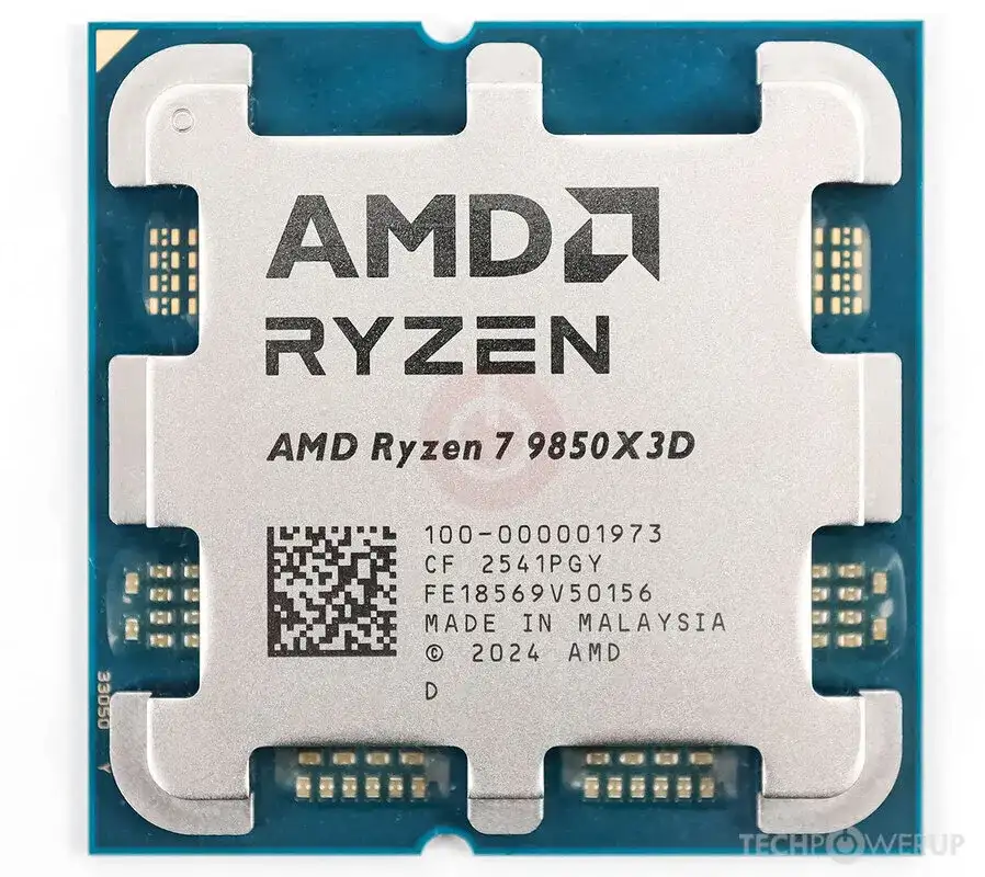 AMD Ryzen 7 9850X3D Desktop Processor