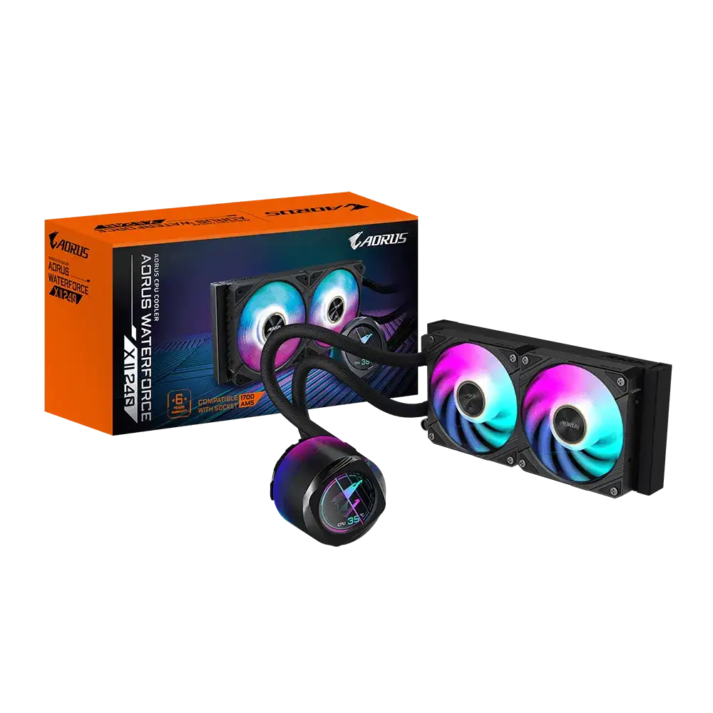 AORUS WATERFORCE X II 240_05 Gigabyte AORUS WATERFORCE X II 240