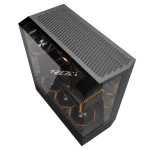 ⁦كيس Darkflash DY460 ATX PC Case Dual-Chamber 4 ARGB Fans⁩ - الصورة ⁦8⁩